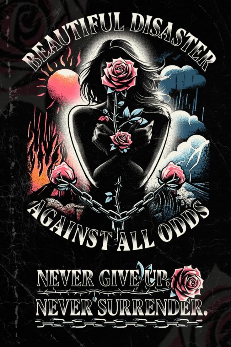 736x1105 Against the odds tattoo. Against all odds tattoo design, Quote wallpaper, Beautiful disaster quotes