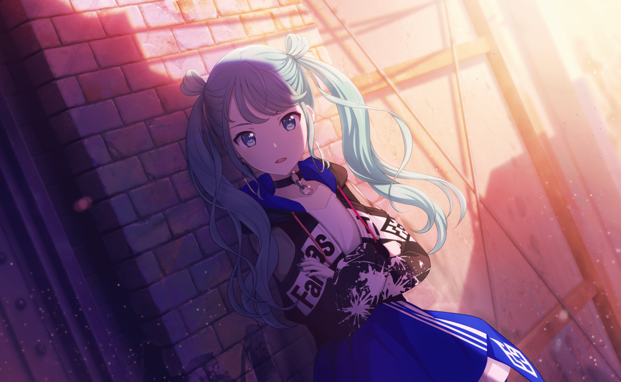 2048x1261 Download Hatsune Miku Video Game Project Sekai: Colorful Stage! Feat. Hatsune Miku HD Wallpaperx1261