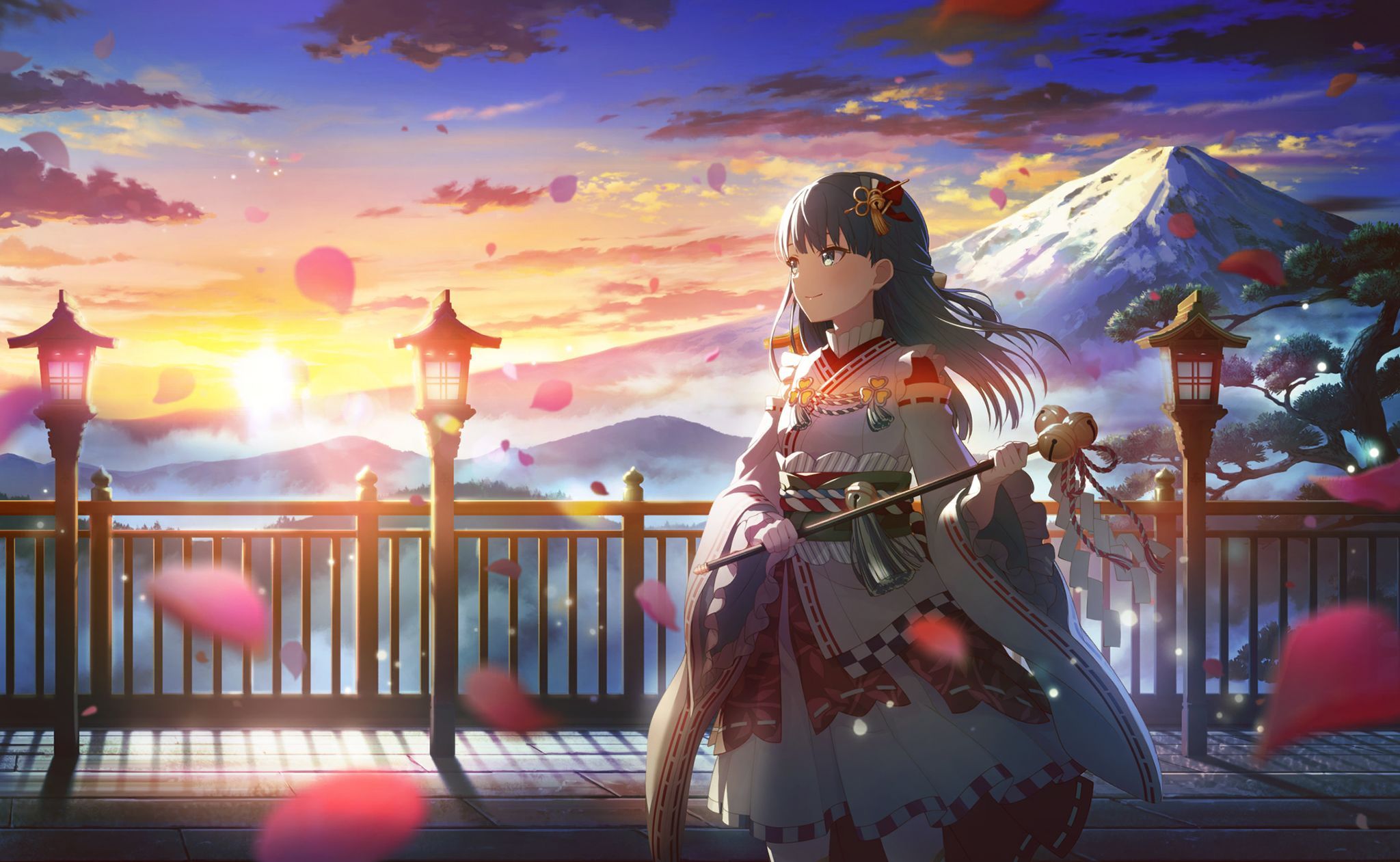 2048x1261 Desktop wallpaper: Project Sekai: Colorful Stage! Feat Hatsune Miku, Kiritani Haruka, Video Game 4K free download for PC. 1059302