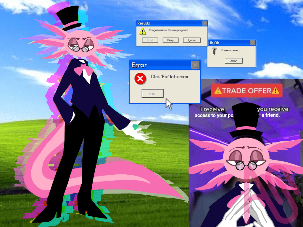 1024x768 KinitoPet HC / who gave him the access to the pc neuralhowl ART street