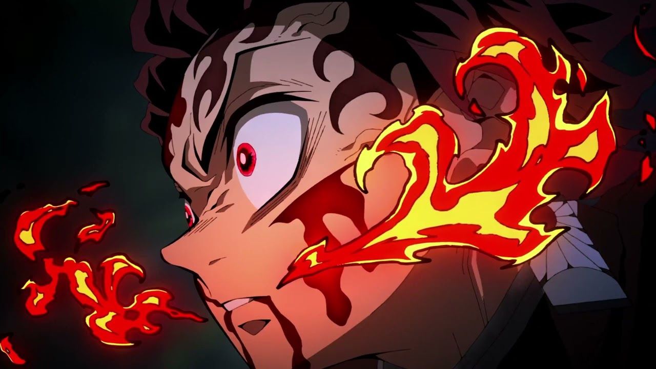 1280x720 Tanjiro Anger 4k Live