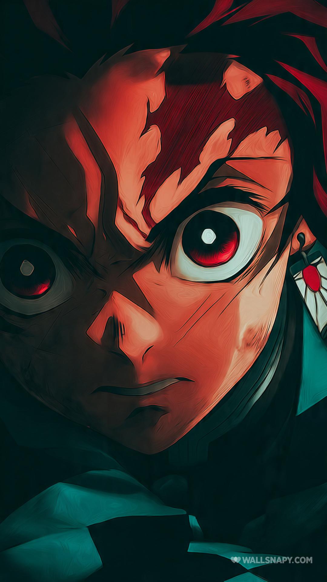 1080x1920 Demon slayer tanjiro zoom anime wallpaper