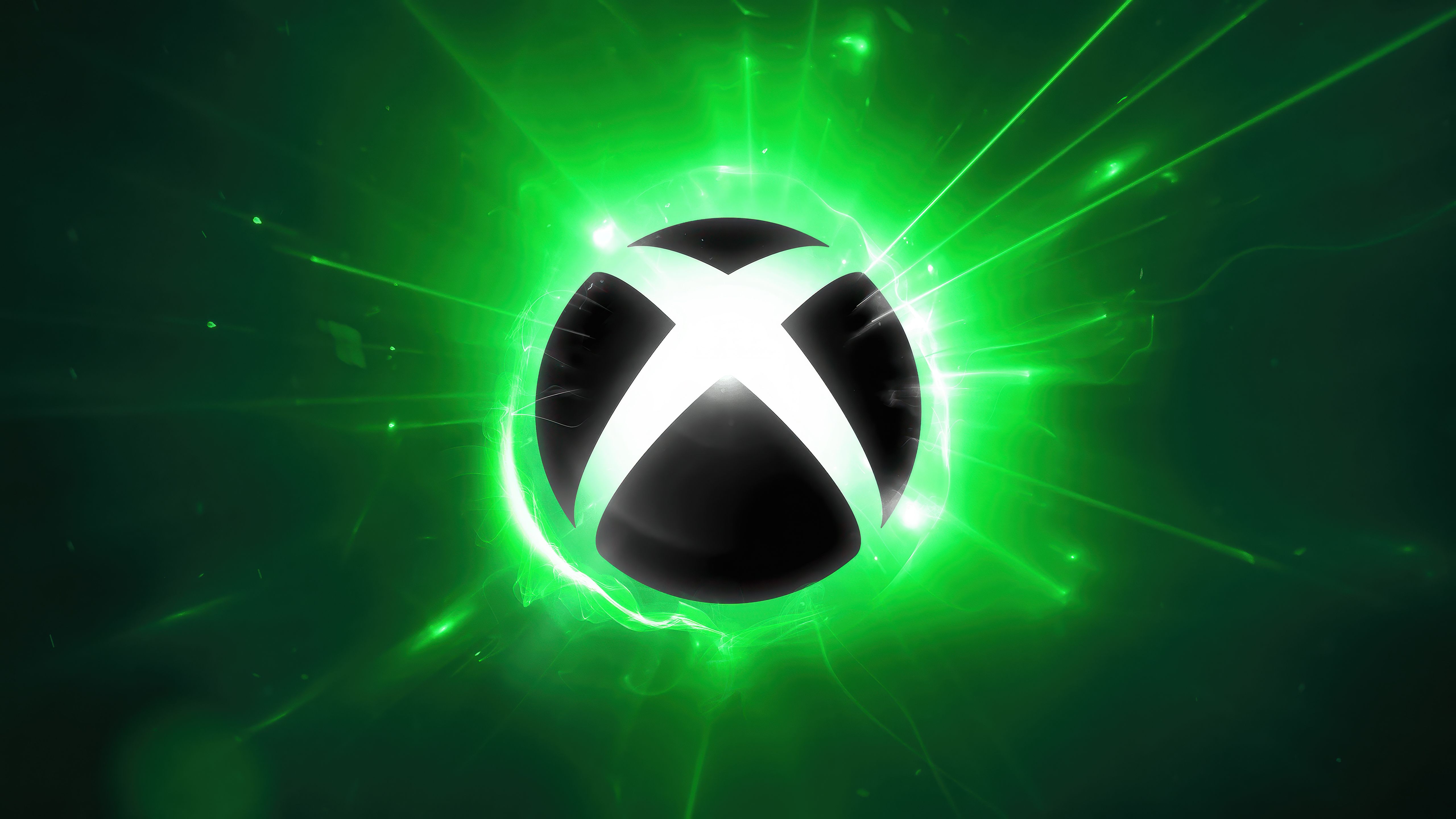 5120x2880 Xbox logo Wallpaper 4K, Green aesthetic, 5K