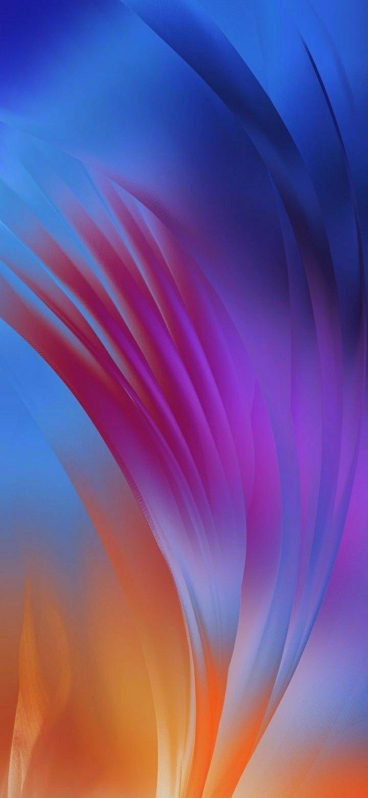 720x1560 Colorful Abstract Painting Wallpaper. Abstract colorful gradient background, Blue and orange gradient design, Creative phone wallpaper ideas