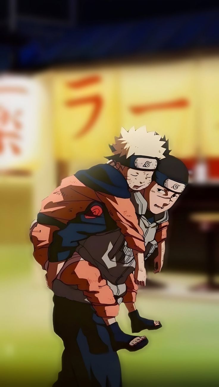 736x1300 Iruka and Naruto Wallpaper #naruto #iruka