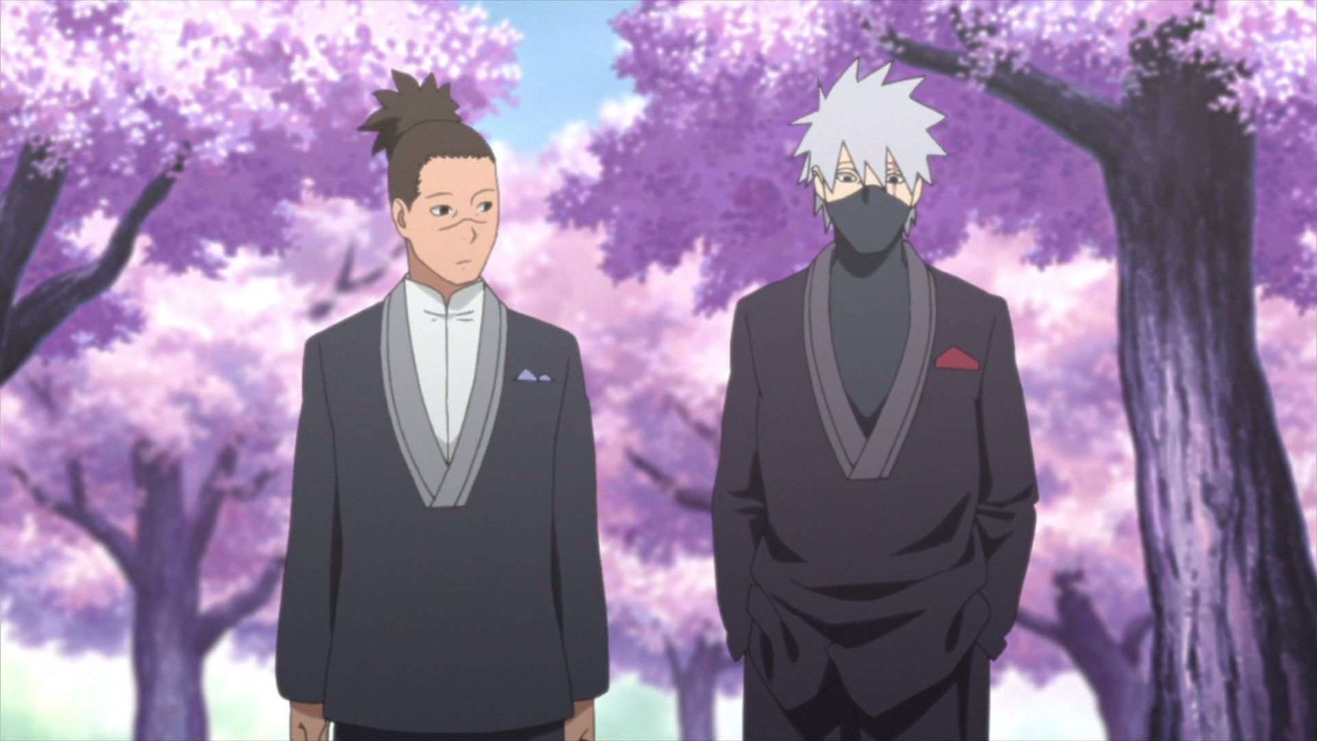 1920x1080 Iruka and Kakashi. Daily Anime Art