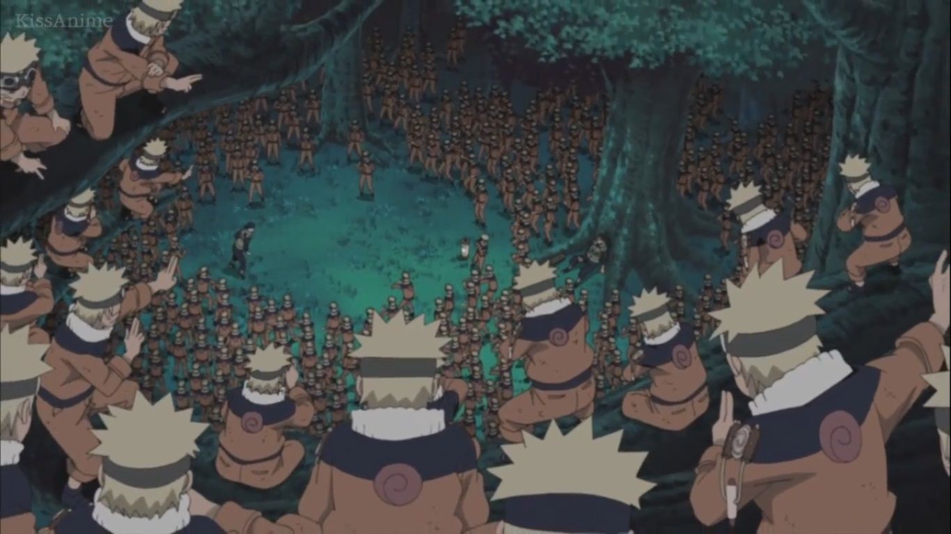 1366x768 Naruto helps Iruka. Daily Anime Art