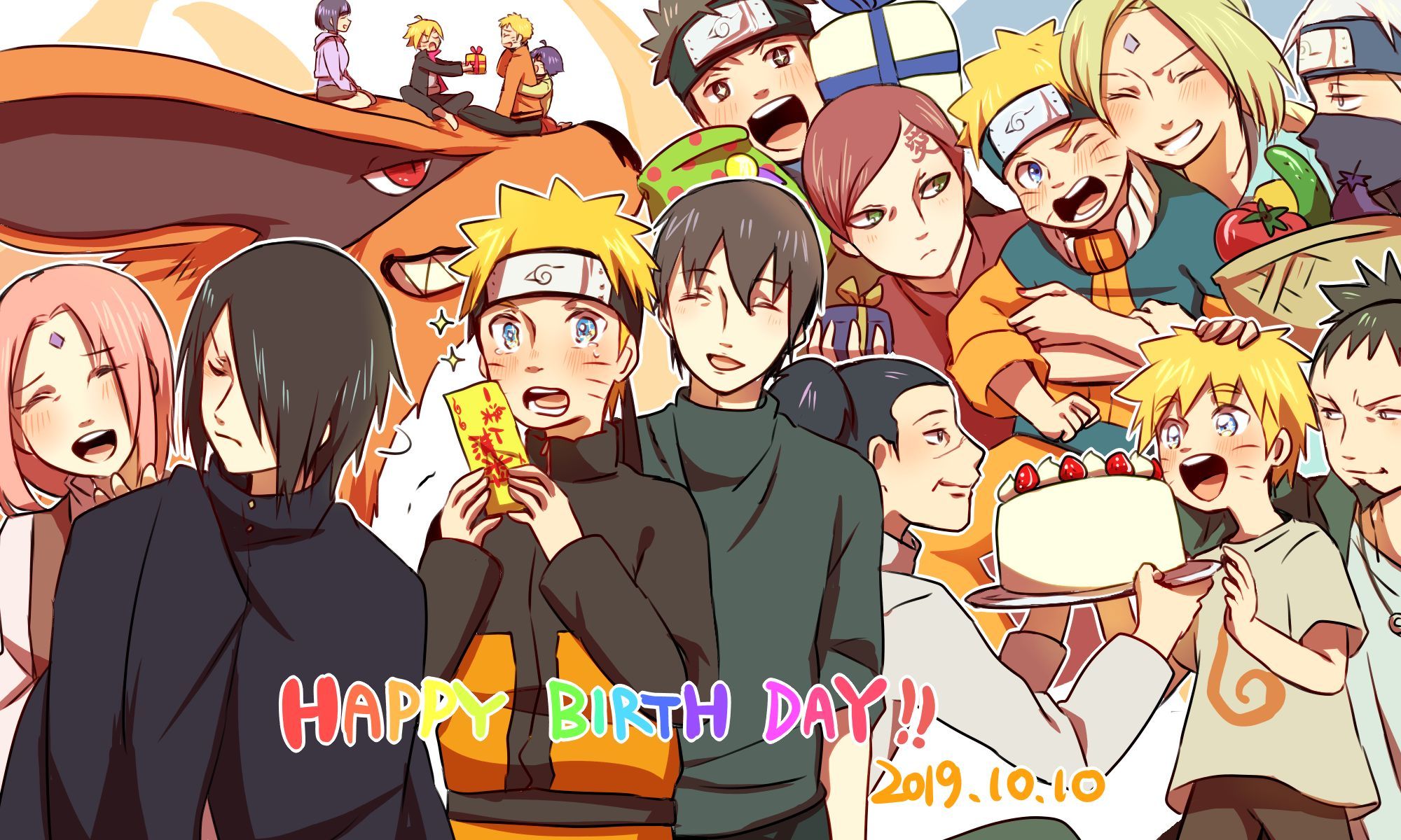 2000x1200 Phone wallpaper: Iruka Umino, Anime, Naruto, Kakashi Hatake 466133