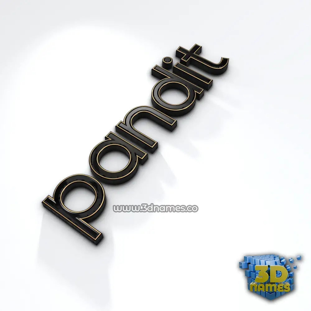 1000x1000 Preview Black'n'White name for pandit