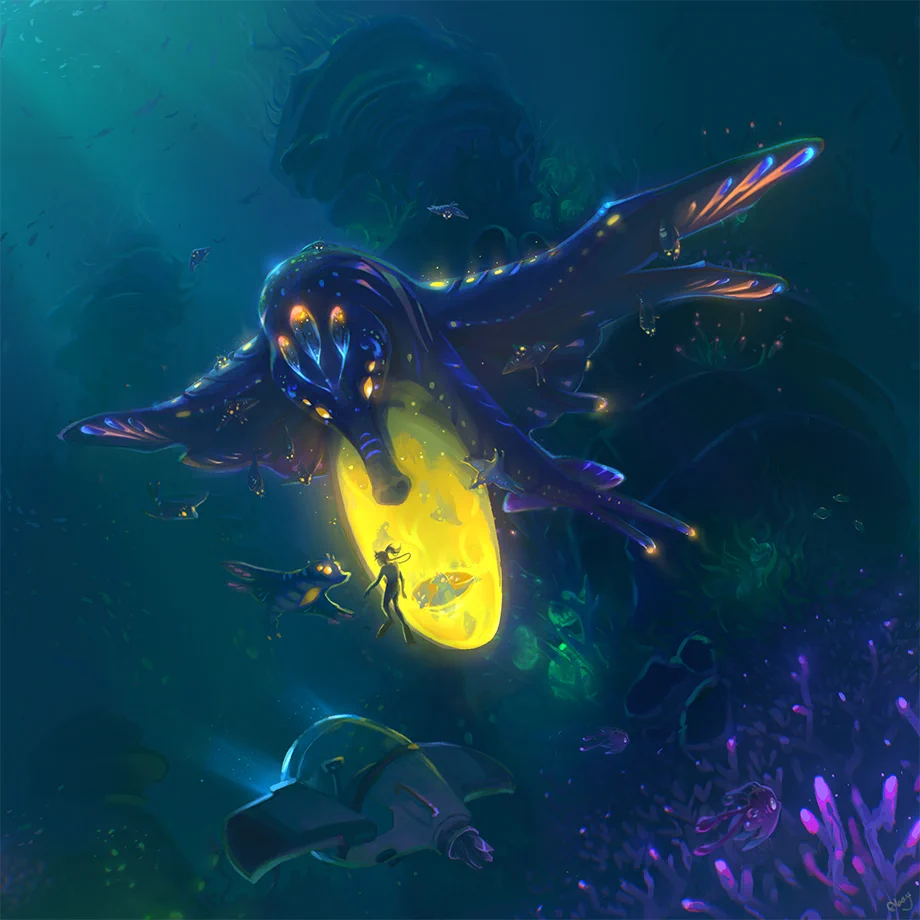 920x920 Subnautica on X: Thank you to everyone who entered the #LeviathanAwakens fan art contest. And a huge congratulations to Judy Qu