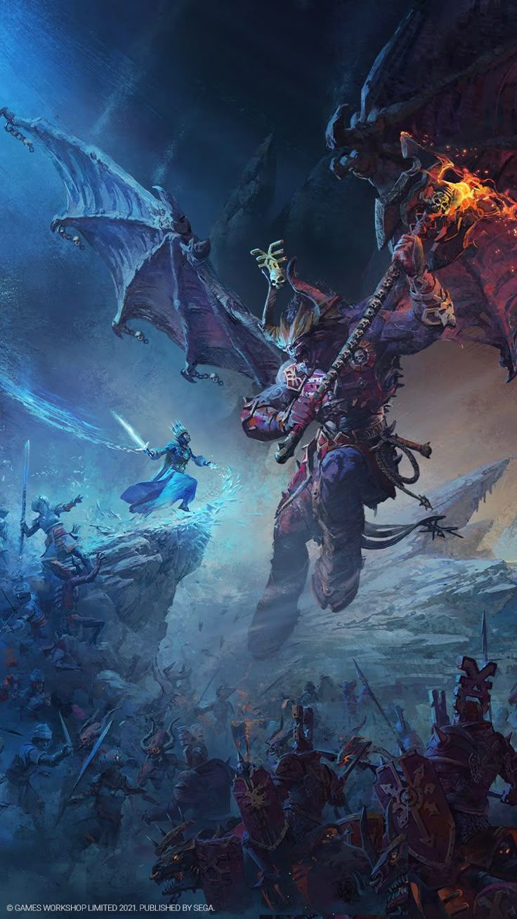736x1309 Total warhammer. Fantasy battle, Wallpaper warhammer 40k, Warhammer fantasy
