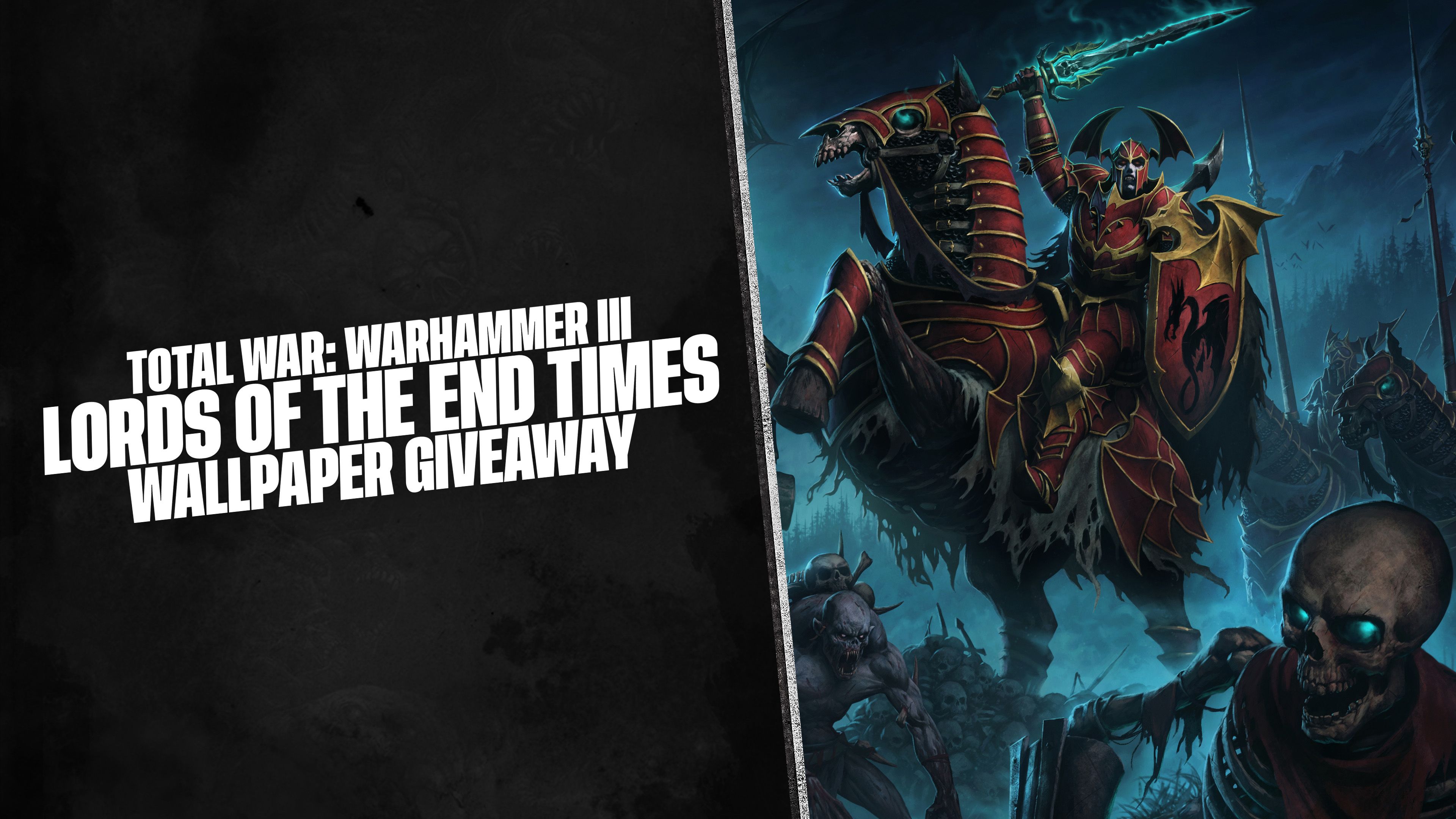 3840x2160 Total War: WARHAMMER III of the End Times Giveaway War: WARHAMMER
