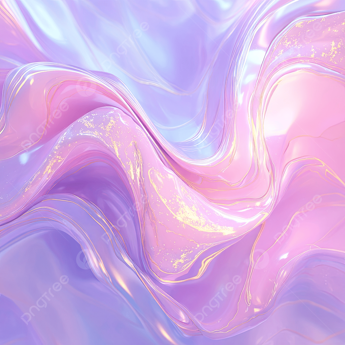 1200x1200 A Shiny Iridescent Pink And Purple Background With An Abstract Wavy Liquid Wallpaper Design, Shiny, Iridescent, Pink Background Image And Wallpaper for Free Download