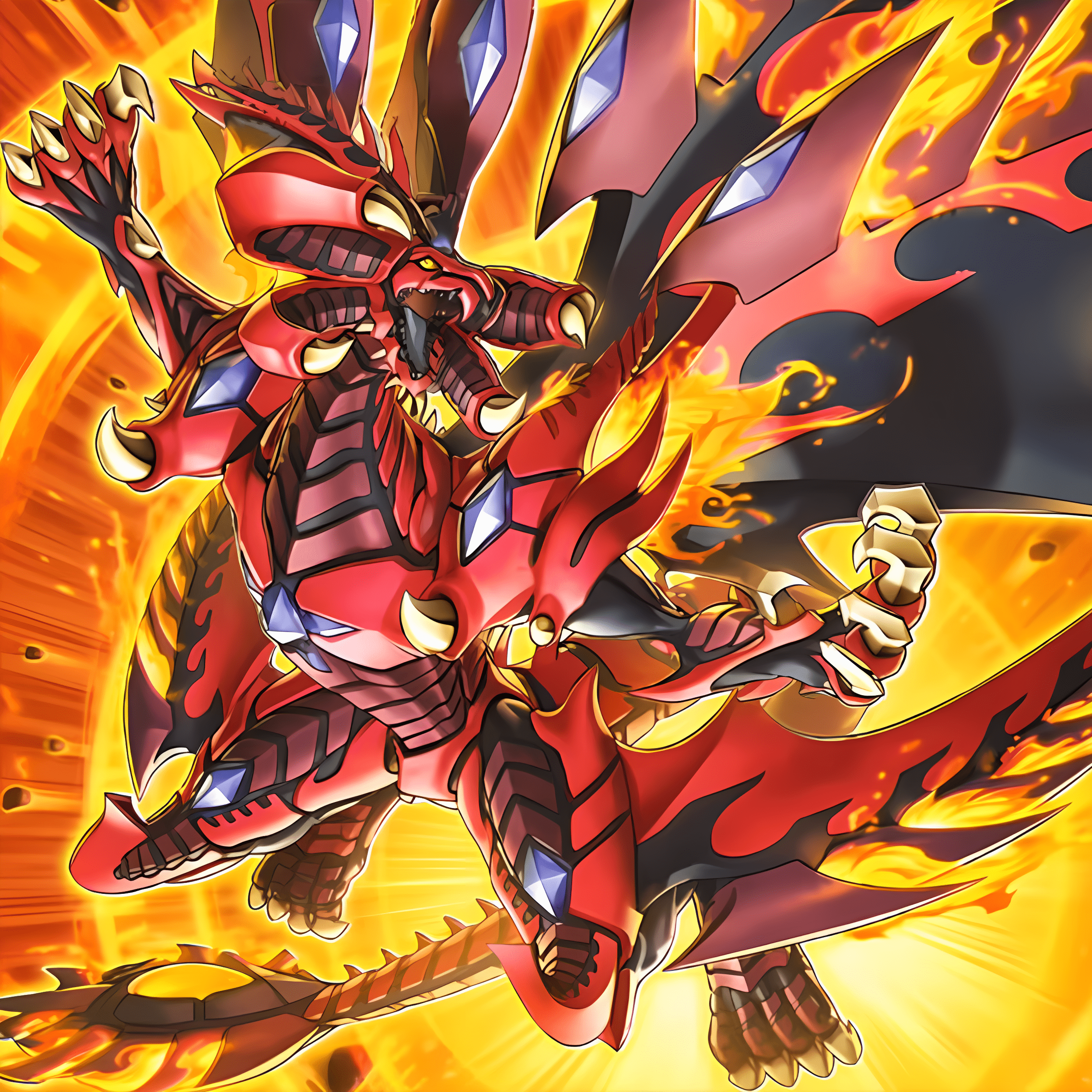2496x2496 Red Supernova Dragon