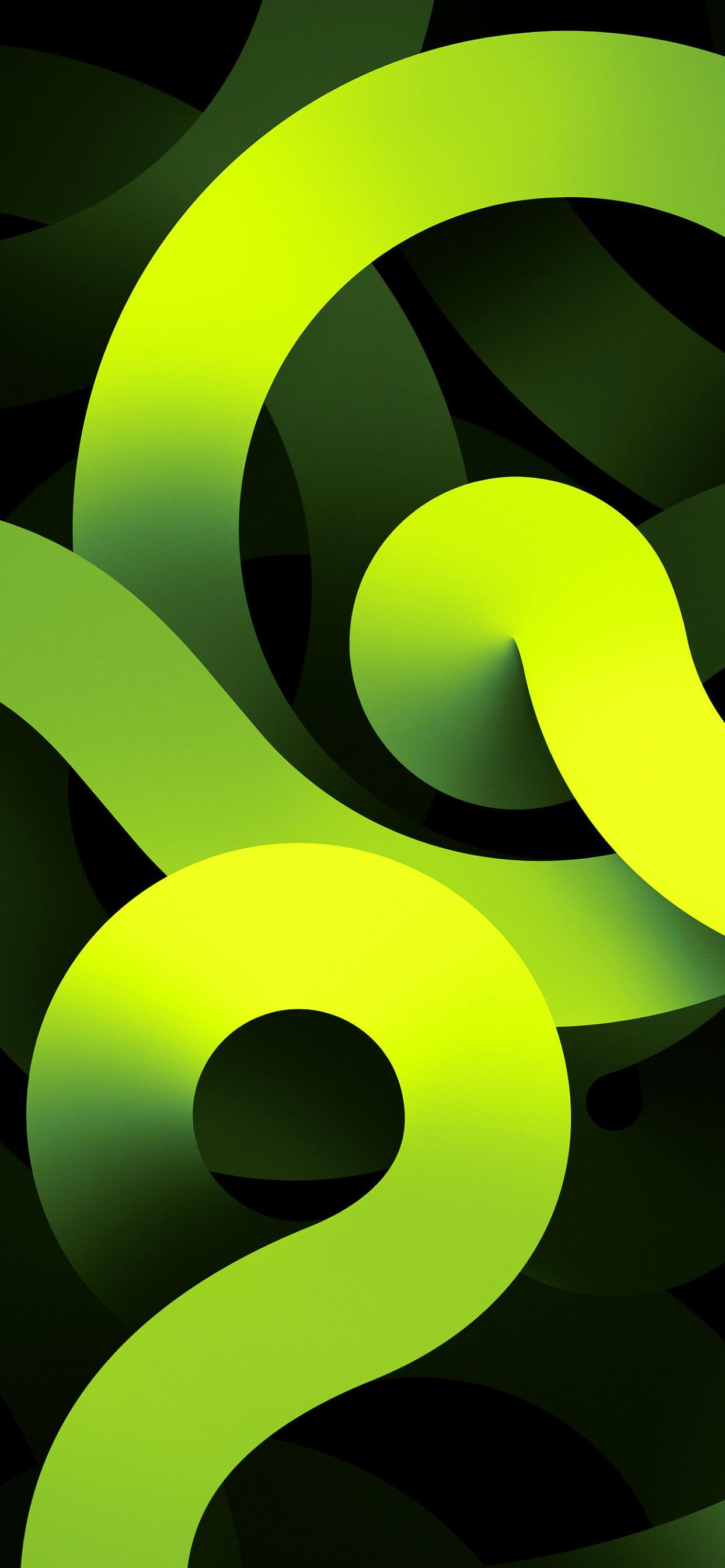 1242x2688 Really wanted some Nike Volt colored wallpaper so I modded my own hope you like them!