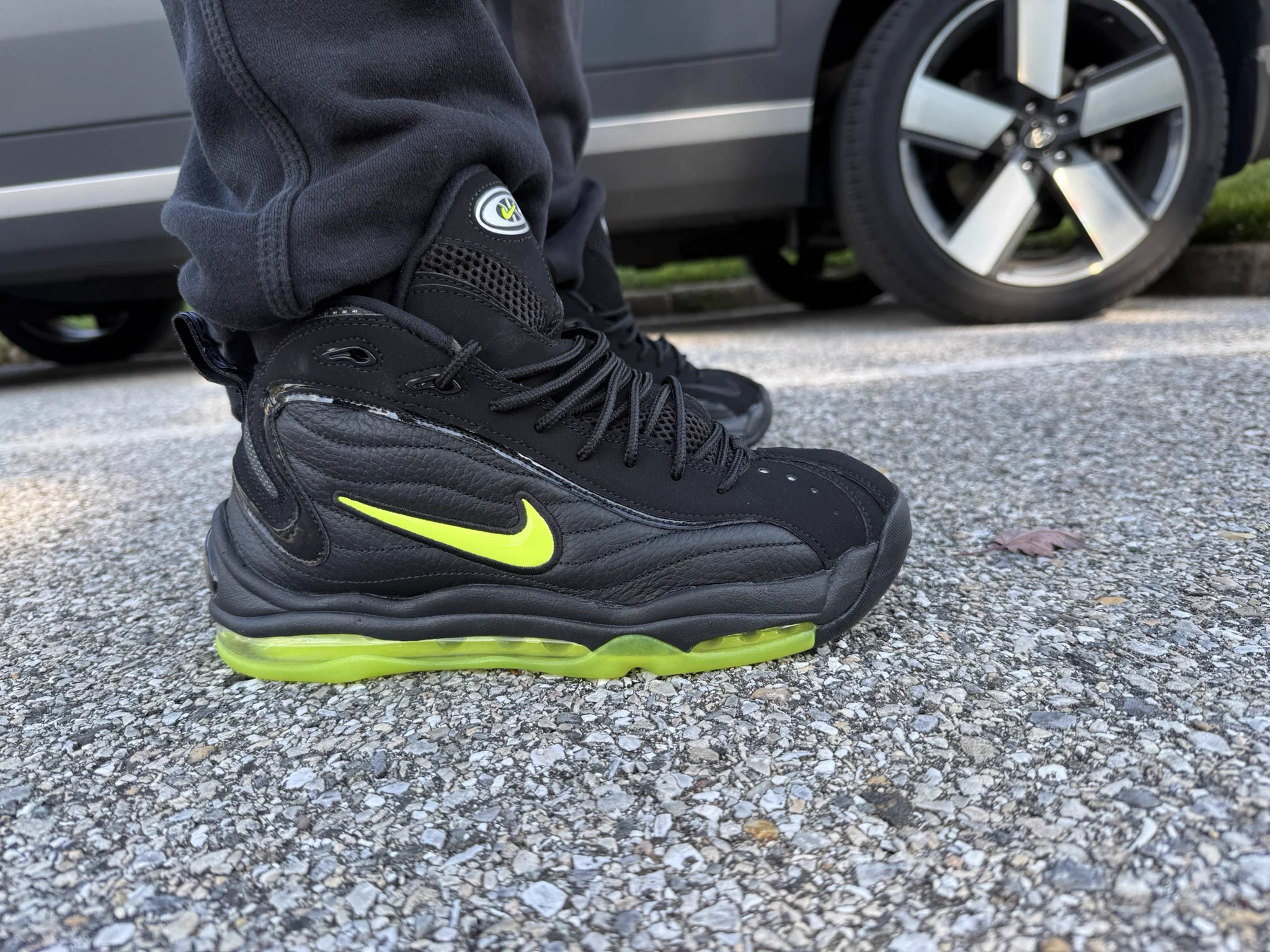 2048x1536 EaglesandHeat (202) On X: 8.23.26 Nike Air Total Max Uptempo “ Black Volt” (2020) #ImNotSneakerTwitter X