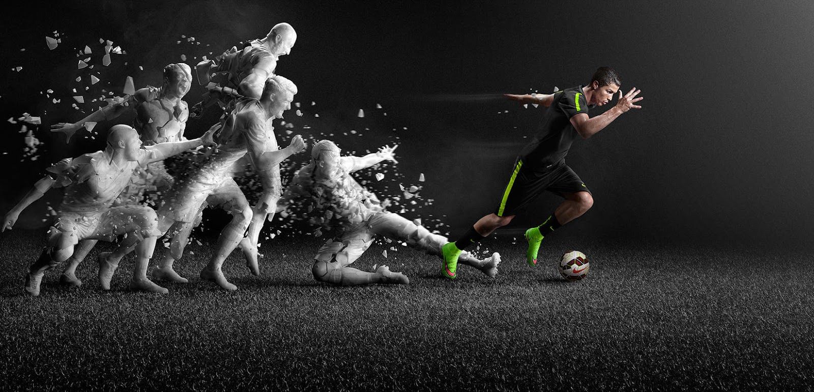 1600x771 Green Nike Mercurial Superfly IV Cristiano Ronaldo 2014 Boot