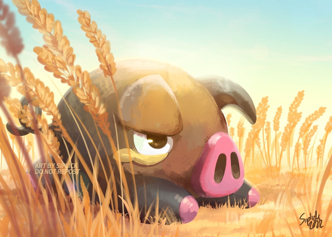 1364x972 Lechonk Wallpaper