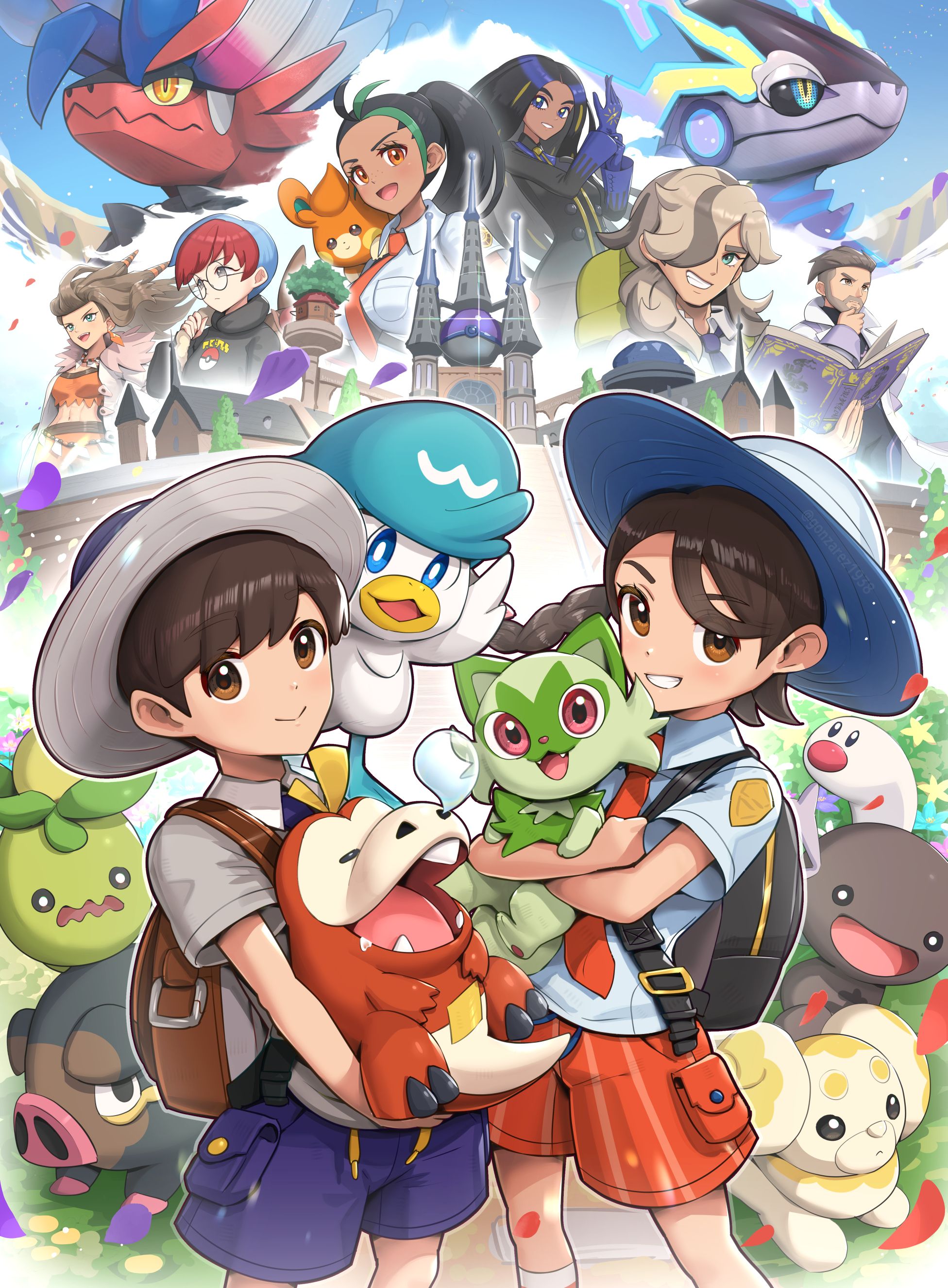 1952x2652 Lechonkémon Scarlet & Violet Anime Image Board
