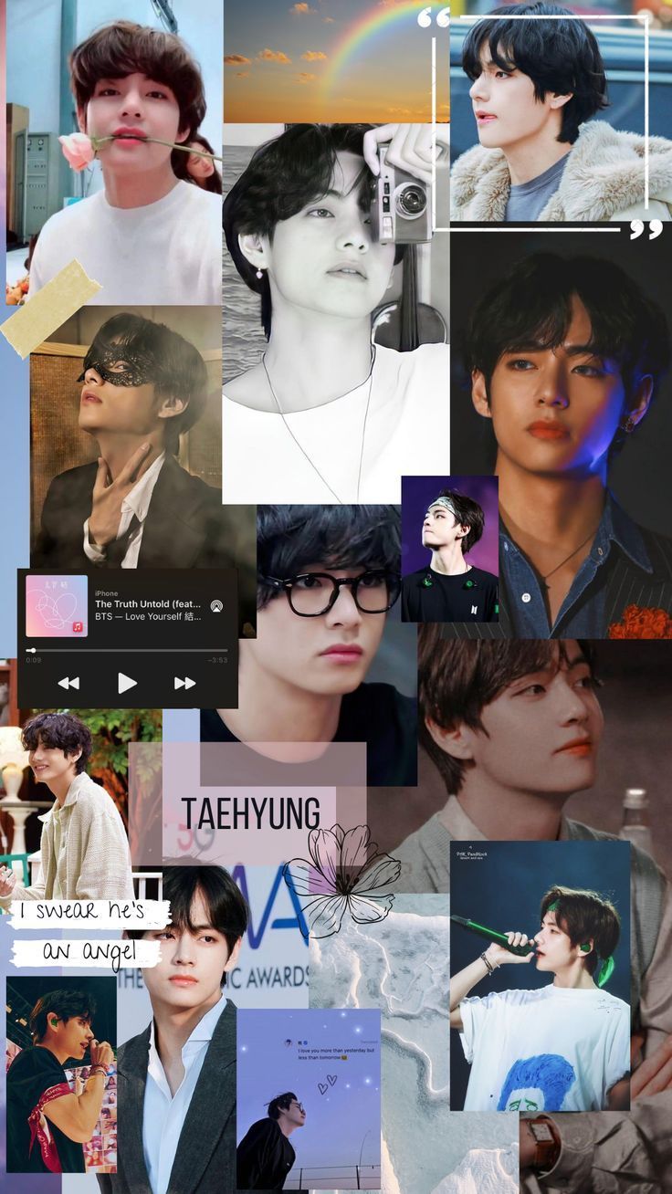 736x1308 BTS Aesthetic Collage. Bts v photo, Aesthetic v picture, Taehyung. Bts v collage wallpaper, Bts v aesthetic, Bts aesthetic wallpaper for phone