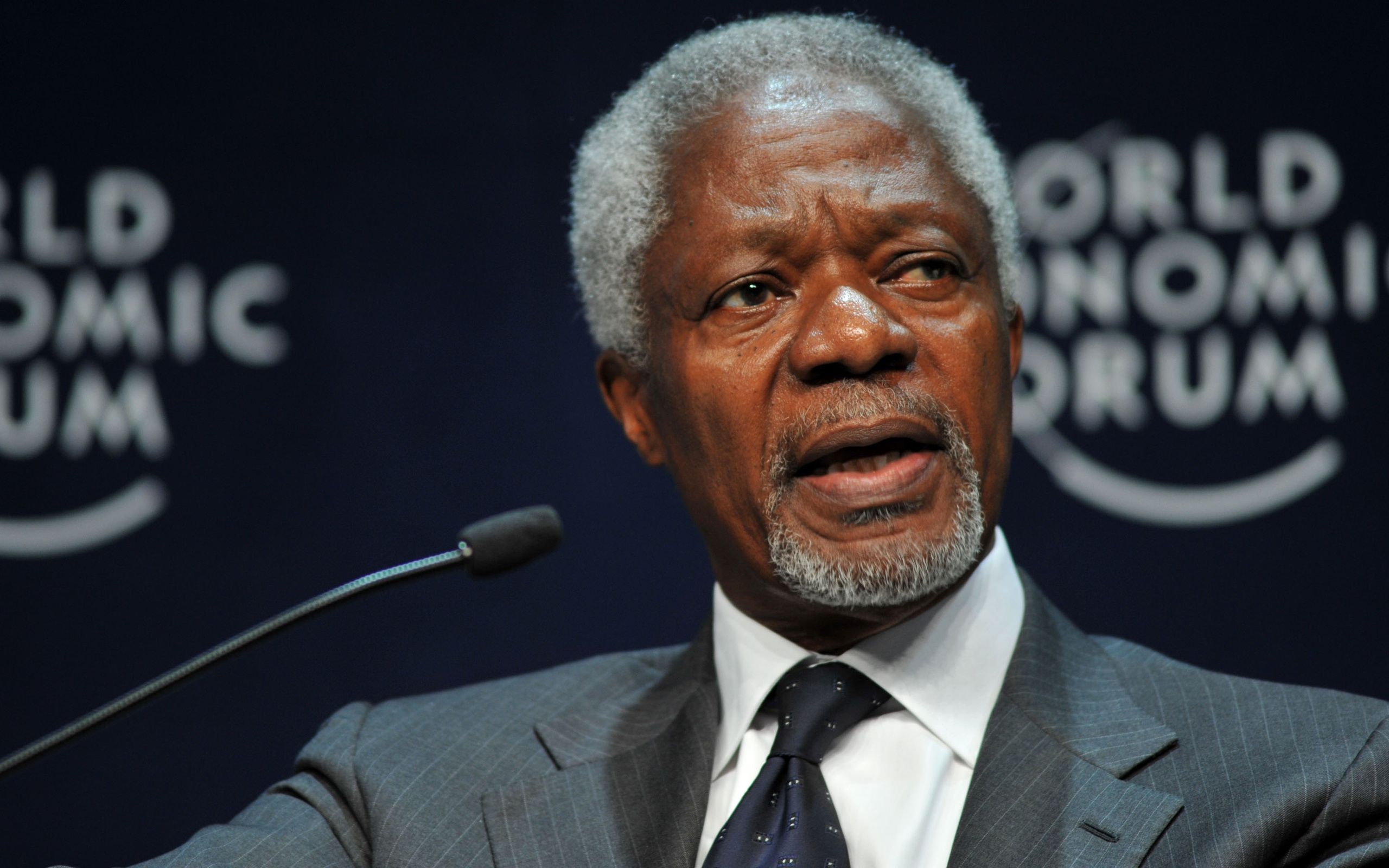 2560x1600 Kofi A. Annan: Universal values can help bridge the world's divides