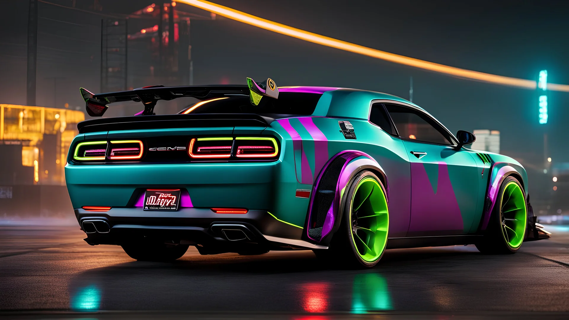 1920x1080 Dodge Challenger Hellcat ultimate tun