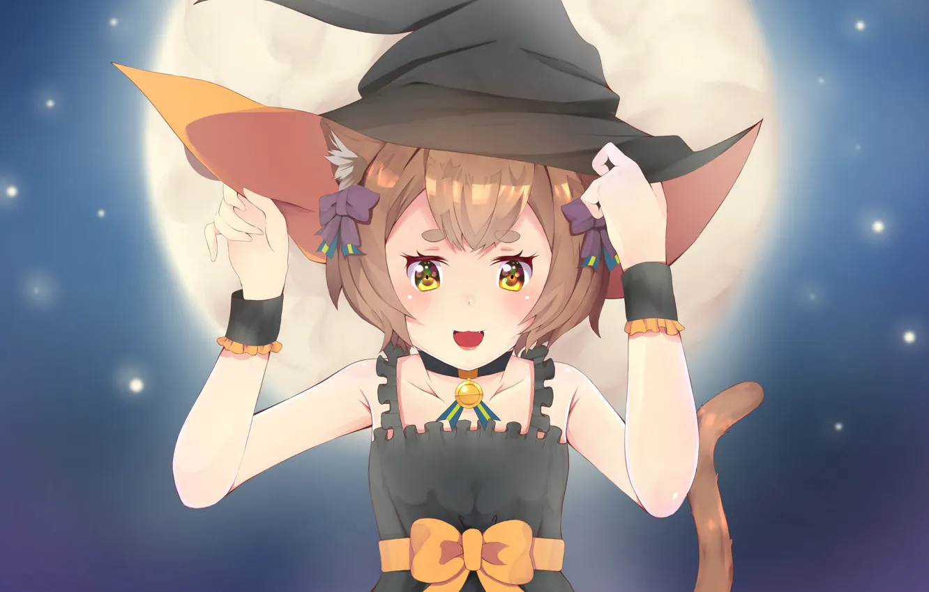 1332x850 Free hat, anime, art 4K wallpaper for desktop and phone