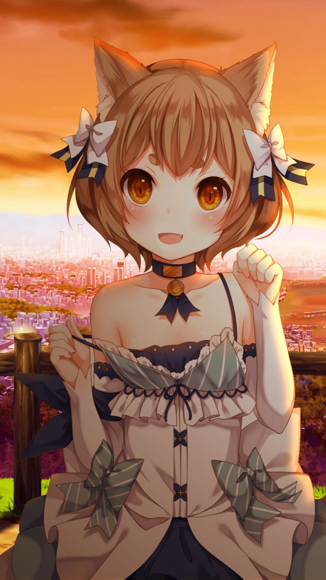 1080x1920 Ferris Felix Argyle Anime Girl 4K Ultra HD Mobile Wallpaper for iPhone & Android