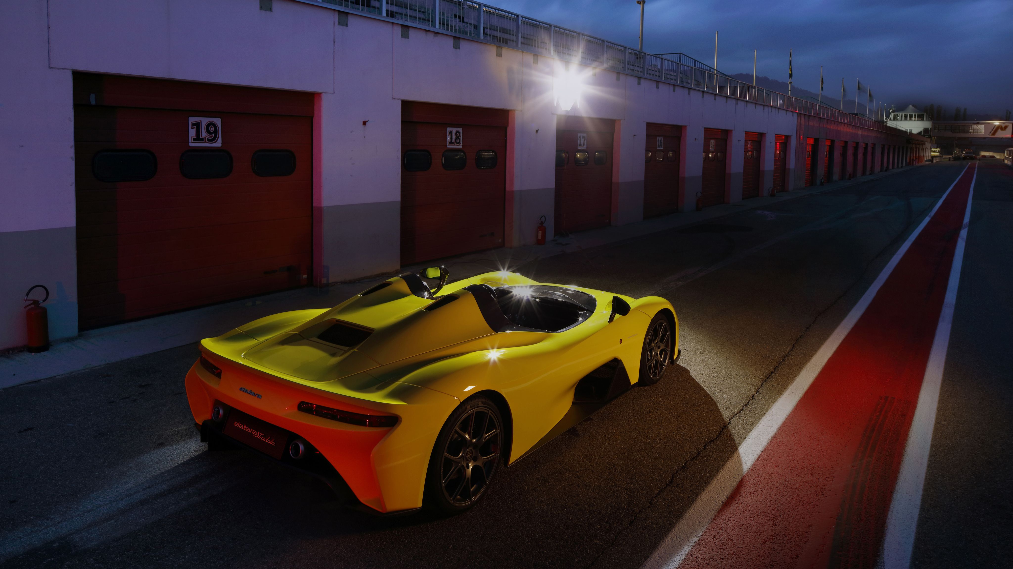 4096x2304 Dallara Stradale Wallpaper