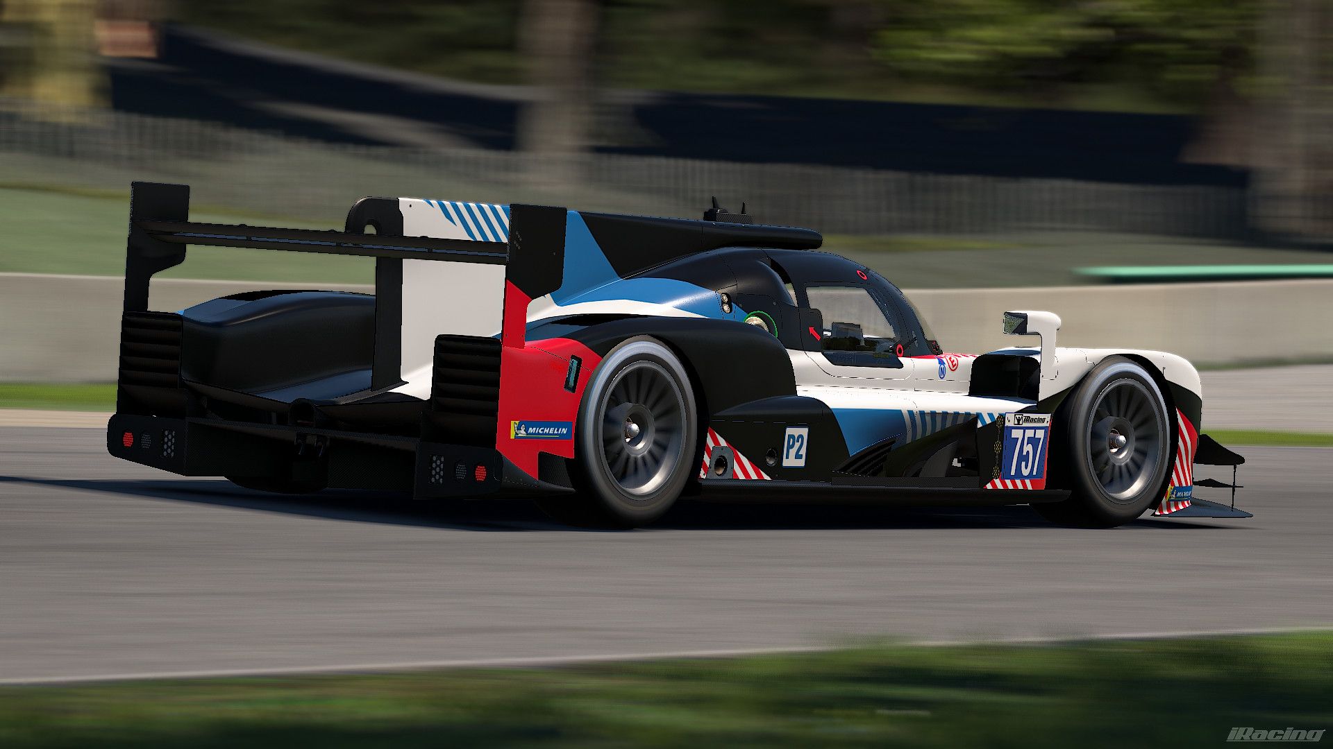 1920x1080 Dallara P217. Sim Wrap Market