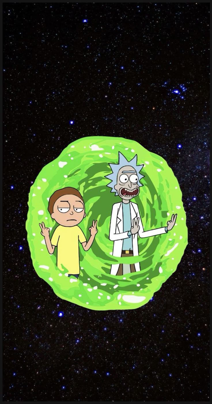 736x1402 Rick and Morty wallpaper