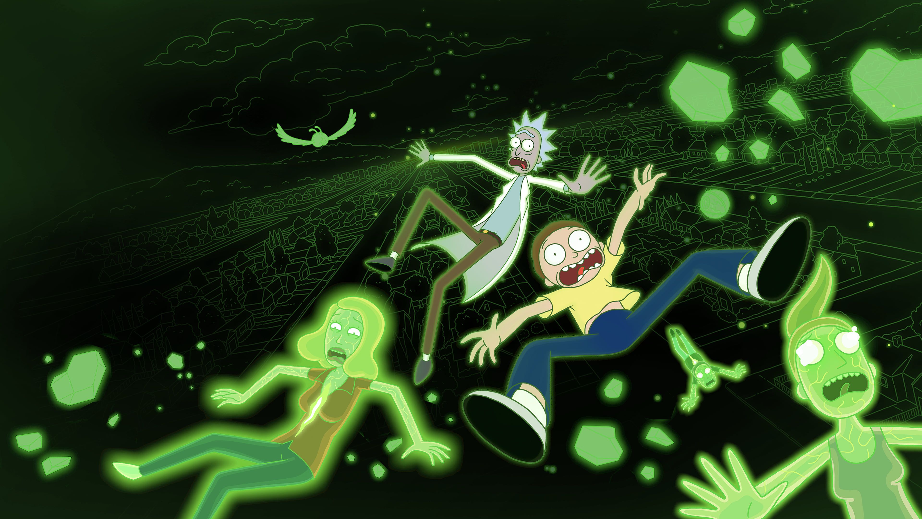 3840x2160 Rick and Morty 4K Ultra HD Wallpaper