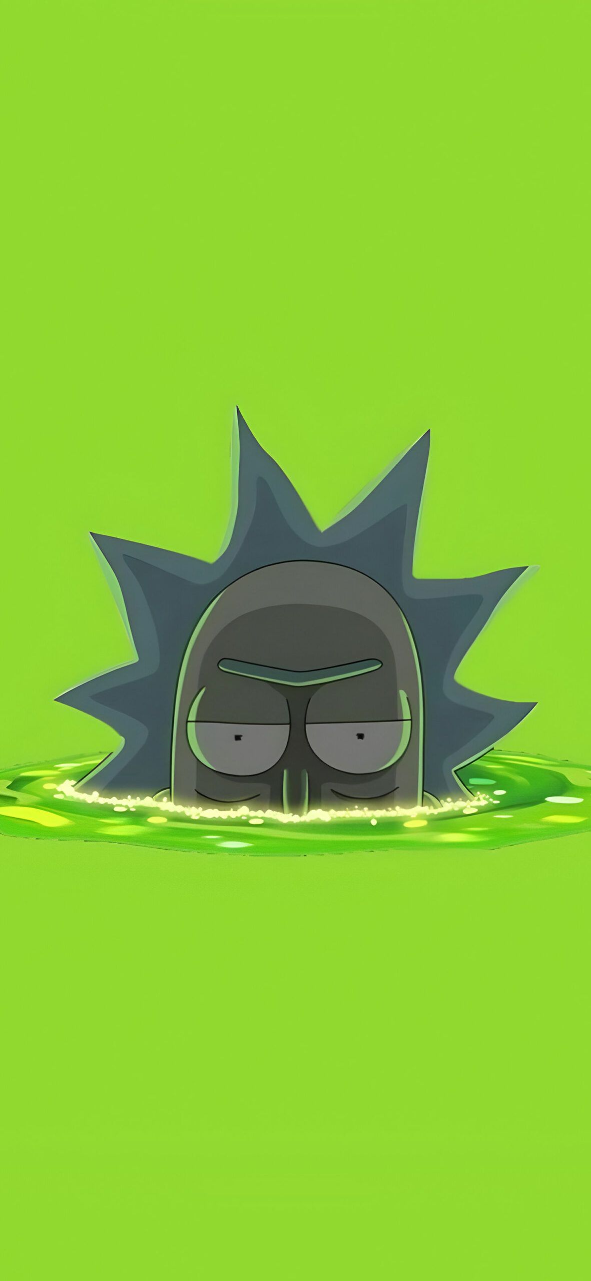 1181x2560 Rick and Morty Rick Manifestation Wallpaper