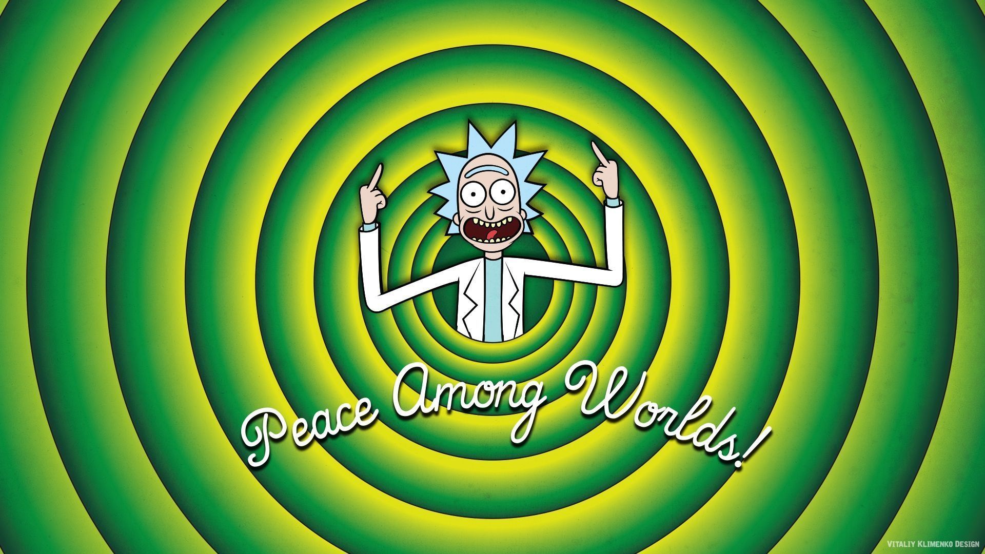 1920x1080 Rick And Morty Portal Wallpaper