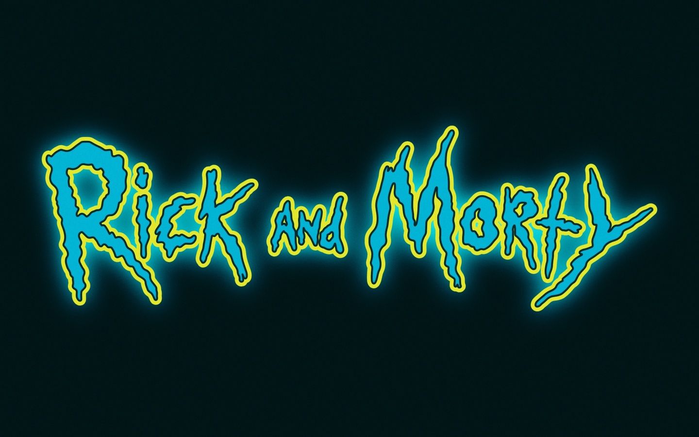 1440x900 Rick and Morty Logo 4K UHD Wallpaper for UltraHD Desktop and TV : Widescreen and UltraWide Display : Dual and Triple Monitor : Smartphone and Tablet Devices