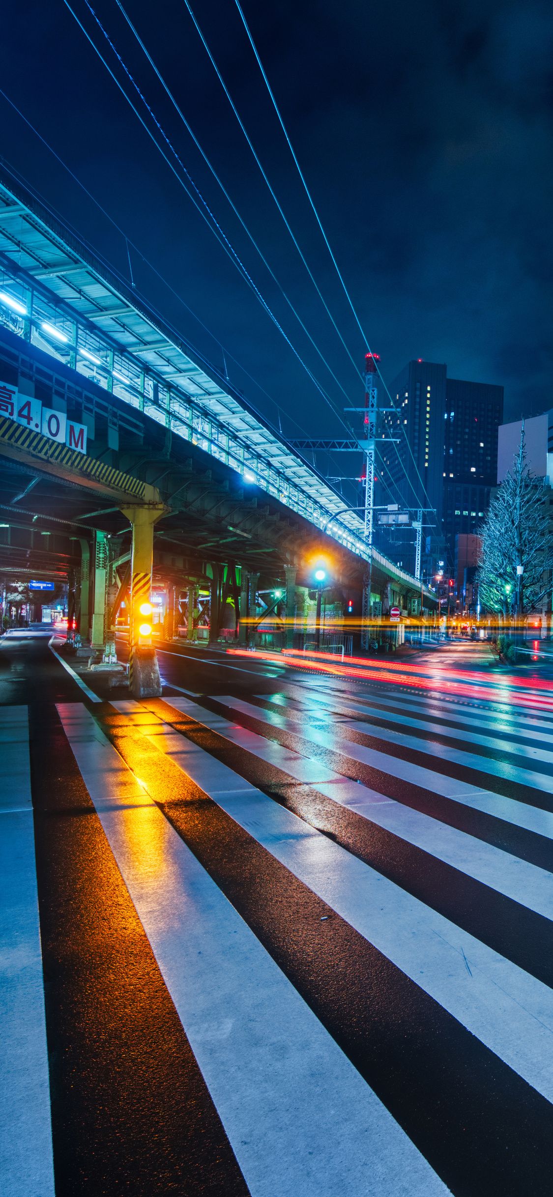 1125x2436 Ginza Tokyo Around Midnight 5k iPhone XS, iPhone iPhone X , HD 4k Wallpaper, Image, Background, Photos and Picture