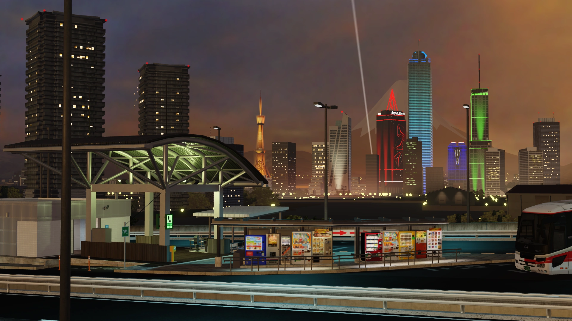 1920x1080 Tokyo Bay Area