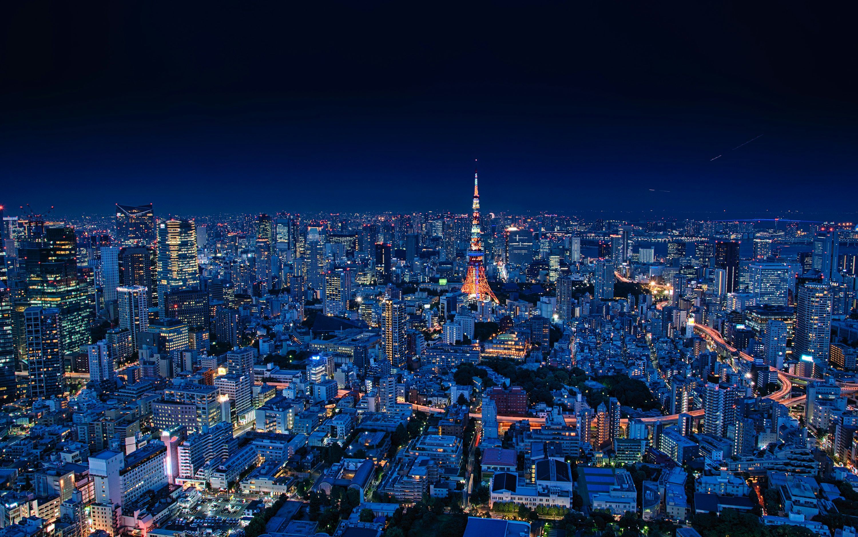 3000x1876 Tokyo Night Picture. Download Free Image