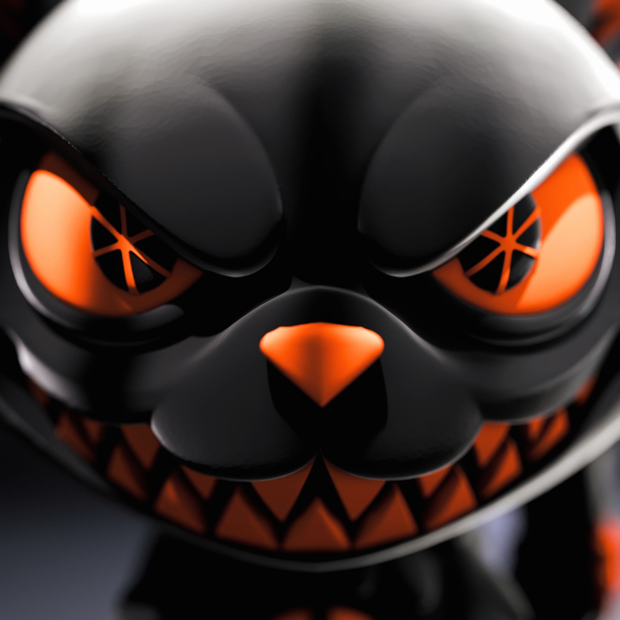 2000x2000 Halloween Cat