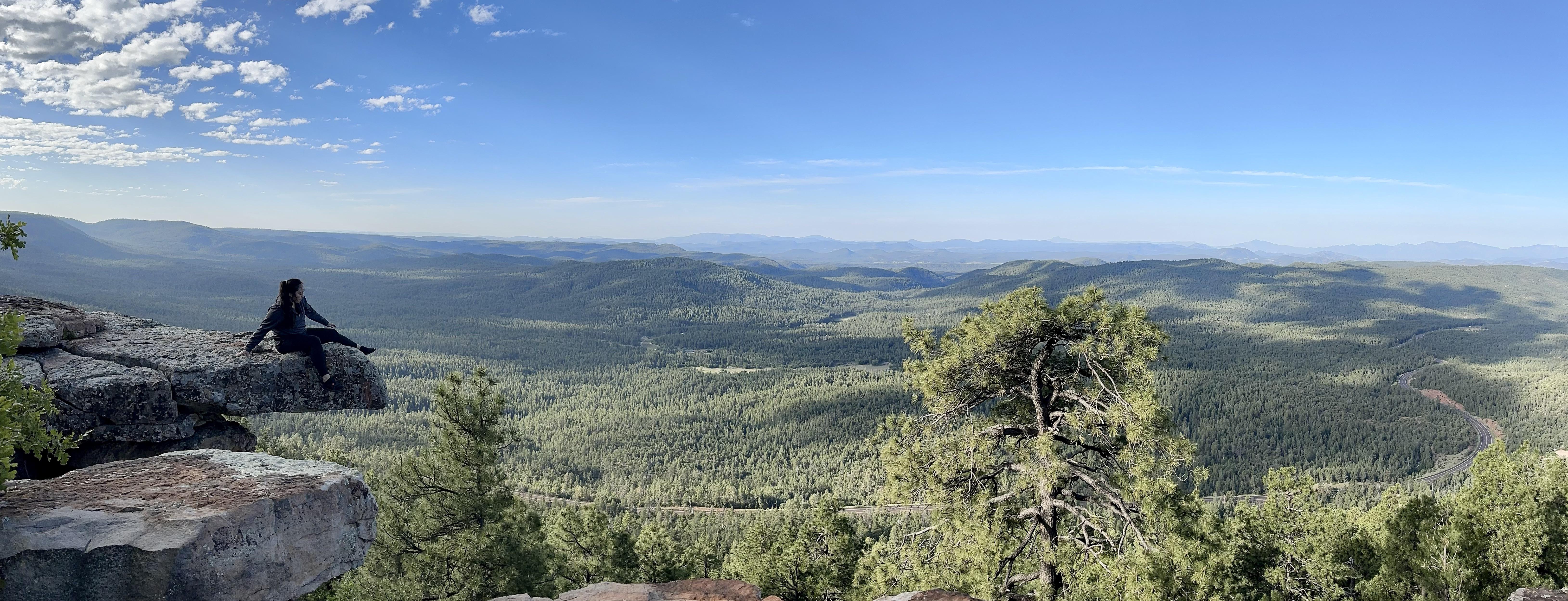 6516x2499 First time at the Mogollon Rim. Won't be the last!