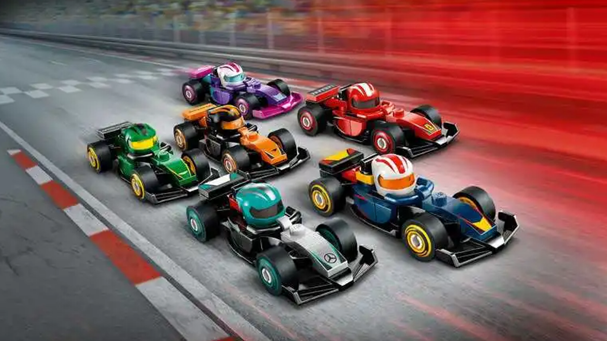 1200x675 F1 Lego Car Wallpaper