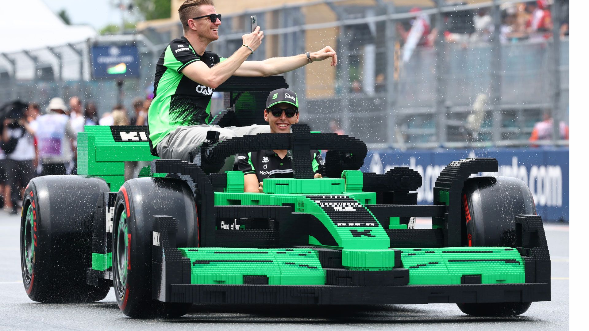 1920x1080 New special goes inside the making of the LEGO Formula 1 Drivers' Parade at the 2025 Miami Grand Prix