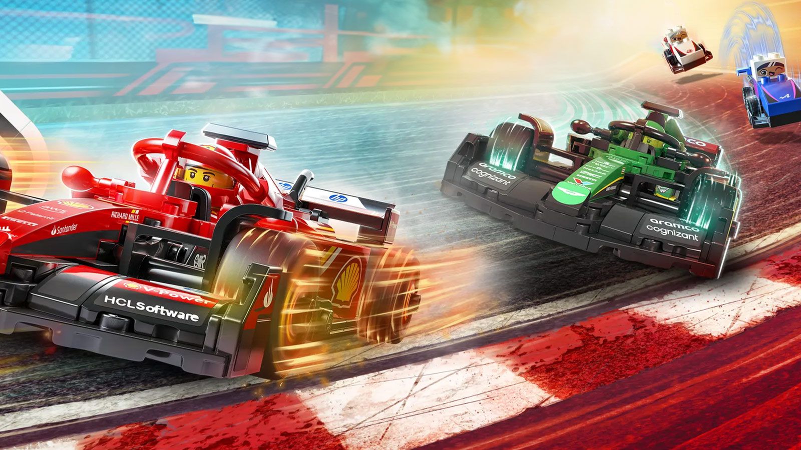 1600x900 LEGO Formula 1 Series Brings Racing to Your Desk