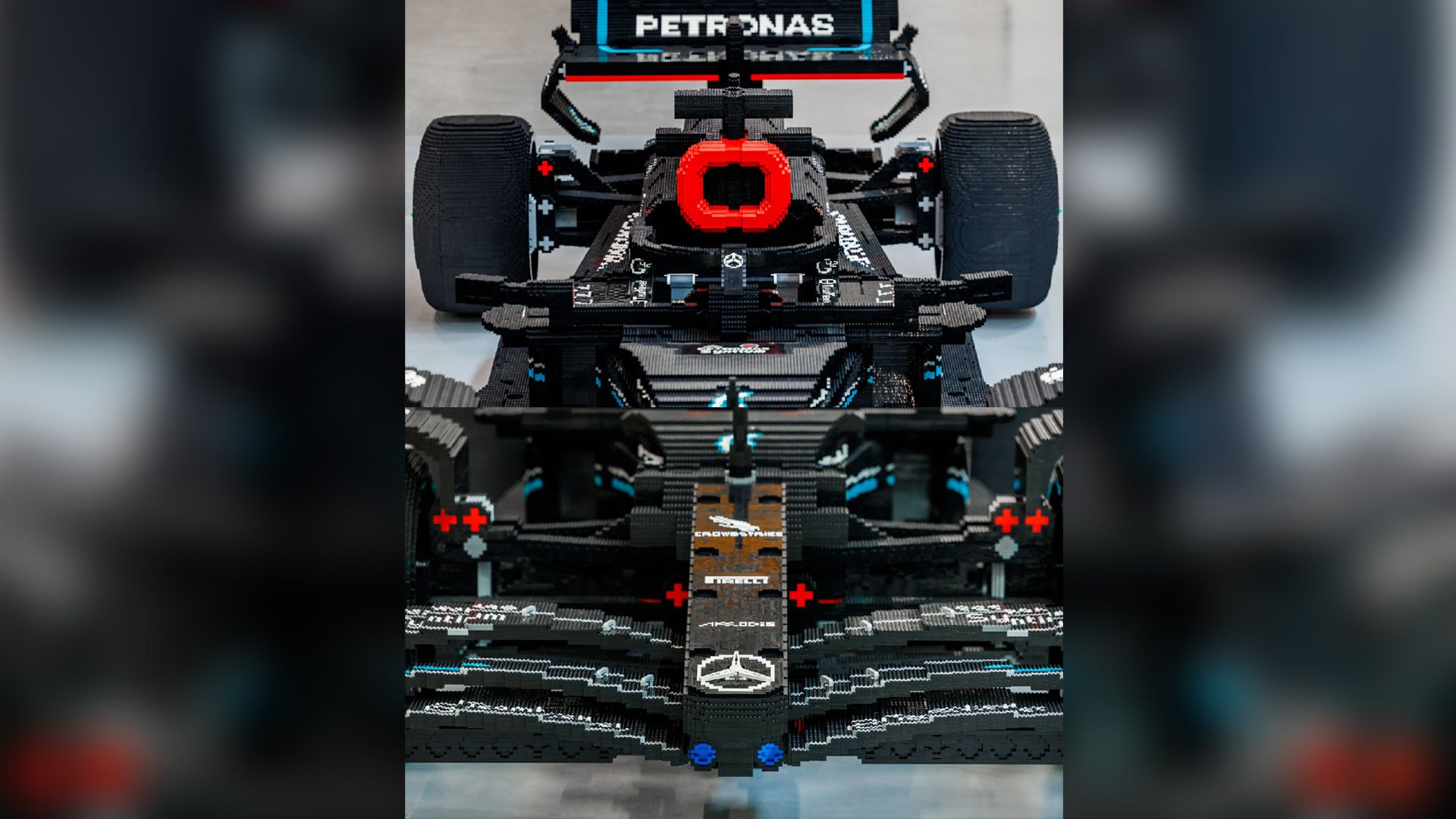 1920x1080 Mercedes AMG's Life Sized Lego F1 Car Gets Ridiculed By Social Media