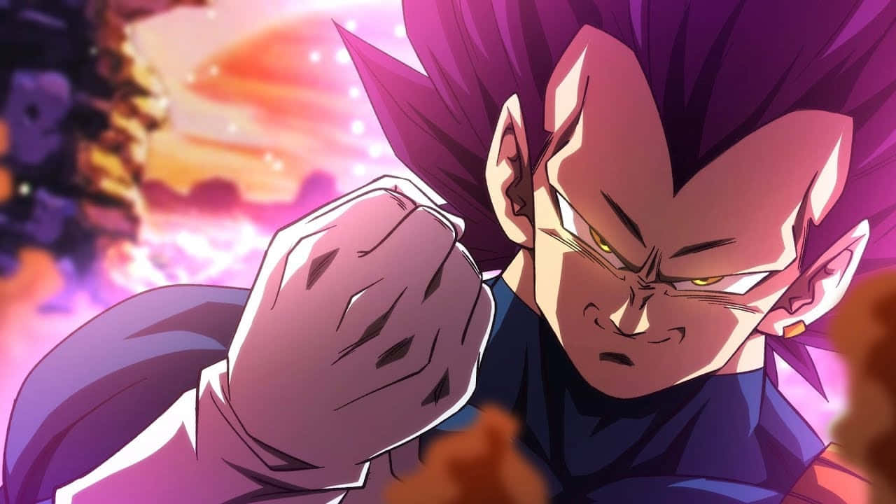 1280x720 Download Vegeta Ultra Ego Fist Clenched Wallpaper