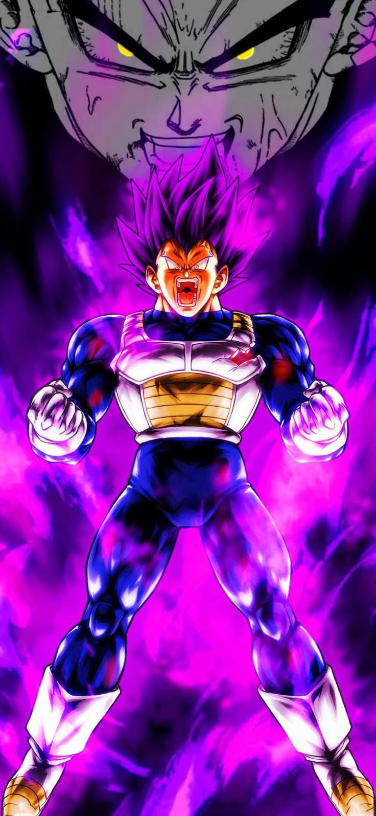 736x1595 Vegeta Ultra Ego Wallpaper