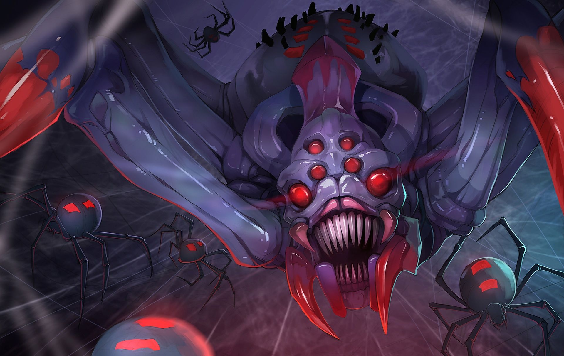 1920x1213 Free Spider, dota 2 Full HD wallpaper for desktop and phone