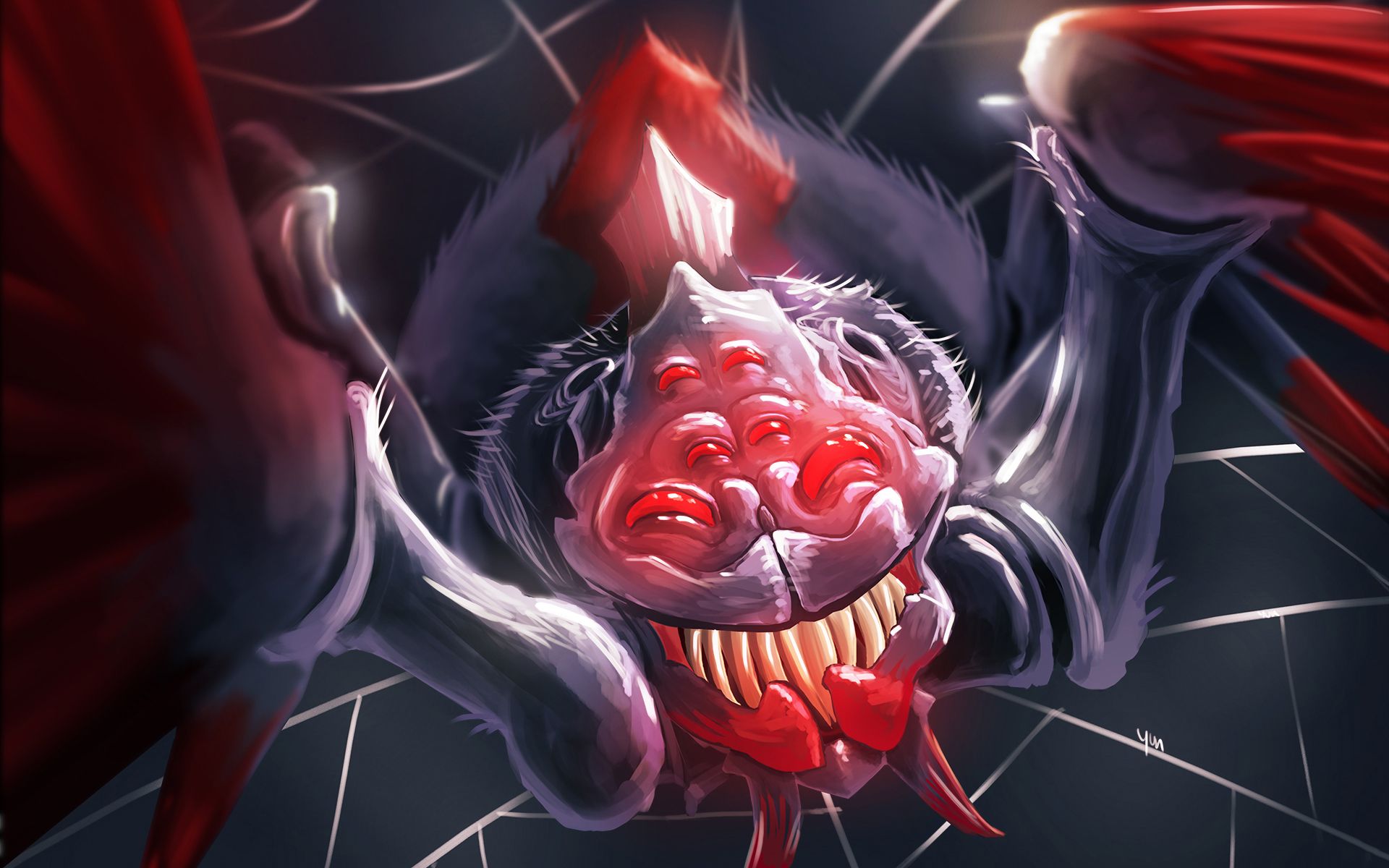 1920x1200 Download Creature Spider Broodmother (Dota 2) Video Game DotA 2 HD Wallpaperx1200