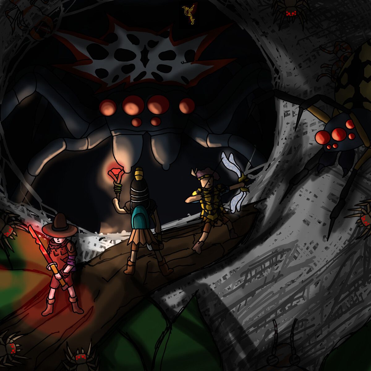 1200x1200 Grounded The BroodMother Spider