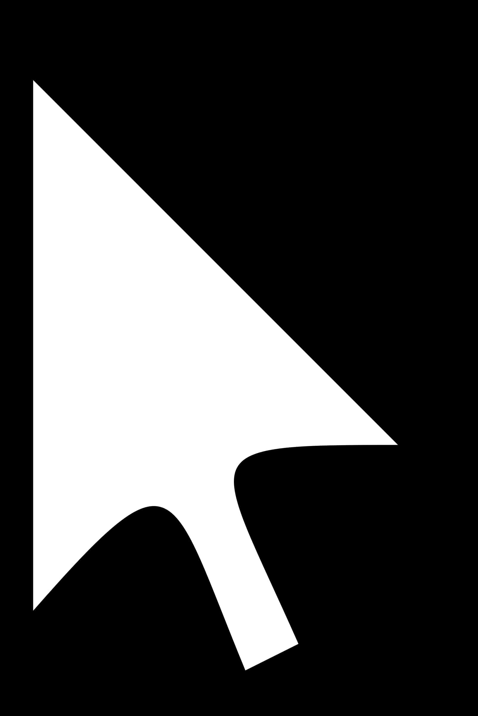 1602x2400 Download Classic Computer Mouse Cursor Icon Wallpaper